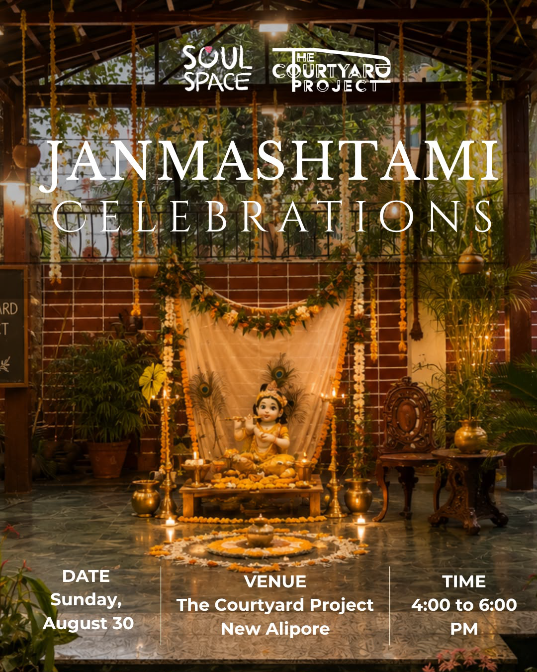 Janmashtami Celebration with Soul Space Community